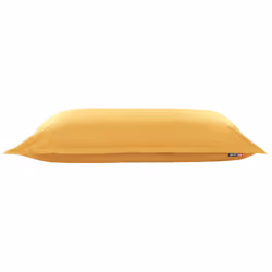 Extra Large Bean Bag 180 x 230 cm Yellow FUZZY