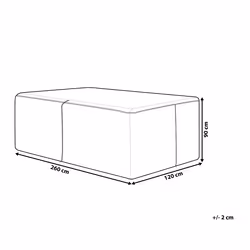 Garden Furniture Cover 260 x 120 x 90 cm CHUVA