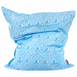 Bean Bag 300 L FUZZY 140 cm 180 cm Light Blue