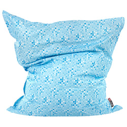Bean Bag 300 L FUZZY 140 cm 180 cm Light Blue