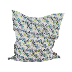 Large Bean Bag 140 x 180 cm Leaf Pattern FUZZY