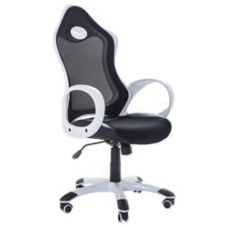 Office Chair Swivel iCHAIR Black/ White