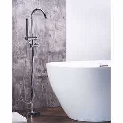 Freestanding Bathtub Faucet TUGELA Silver