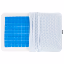 Bed Pillow EMIN High Memory Foam 40 x 60 cm White