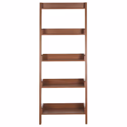 5 Tier Bookcase MOBILE TRIO 167 cm Dark Brown - Additional view 3