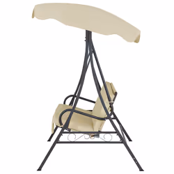 Patio Swing GARBO Metal Beige - Additional view 4