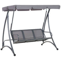 Patio Swing BOGART Metal Grey