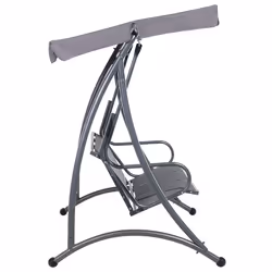 Patio Swing BOGART Metal Grey