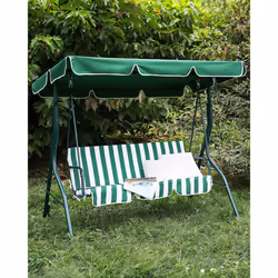 Patio Swing CHAPLIN Metal Green - Additional view 4