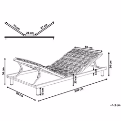 EU Single Size Adjustable Bed Frame STAR