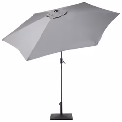 Market Parasol 270 cm VARESE Dark Grey