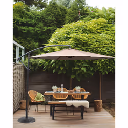 Cantilever Parasol 300 cm RAVENNA Sand Beige