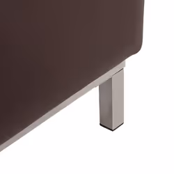 Ottoman OSLO Leather Brown