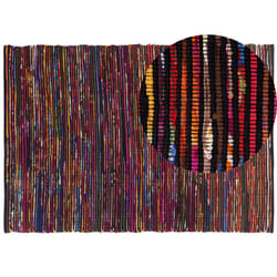 Area Rug 160 x 230 cm Dark Multicolour BARTIN