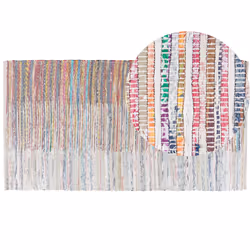 Cotton Area Rug 80 x 150 cm Multicolour MERSIN