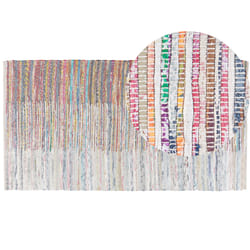 Cotton Area Rug 80 x 150 cm Multicolour MERSIN