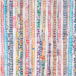 Cotton Area Rug 80 x 150 cm Multicolour MERSIN