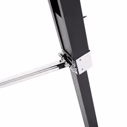 Floor Lamp MADEIRA Pine Wood Black