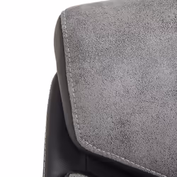 Office Chair Swivel FORMULA Faux Leather Grey