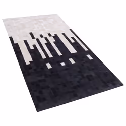Rug BOLU 80 x 150 cm Leather Black