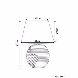 Table Lamp ESLA Porcelain Beige
