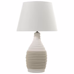 Table Lamp TORMES Porcelain Light Beige