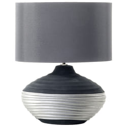 Table Lamp LIMA Porcelain Dark Grey