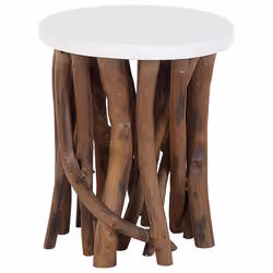 Side Table HOUMA White