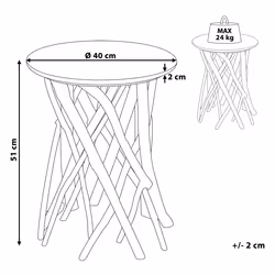 Side Table HOUMA White