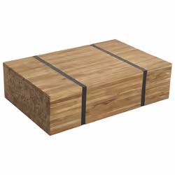 Coffee Table GANDER Teak Wood Brown