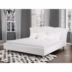 Super kingsize bed - - METZ - White, Yes