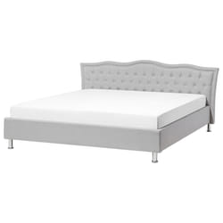 Bed Fabric METZ 180 x 200 cm (EU Super King) Light Grey