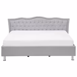 Bed Fabric METZ 180 x 200 cm (EU Super King) Light Grey