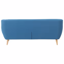 Sofa MOTALA Fabric Blue 3 Seater