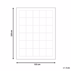 Duvet Extra Warm LEMBERG Polyester 155 x 220 cm