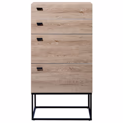 4 Drawer Chest ACRA Light Brown