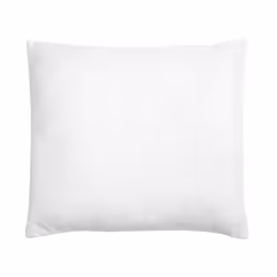 Bed Pillow ERRIGAL Low Microfibre 80 x 80 cm White