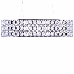 Crystal Oval Pendant Lamp TENNA