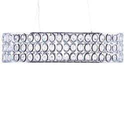 Crystal Oval Pendant Lamp TENNA