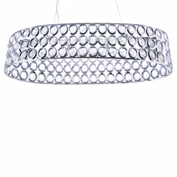 Crystal Oval Pendant Lamp TENNA - Additional view 4