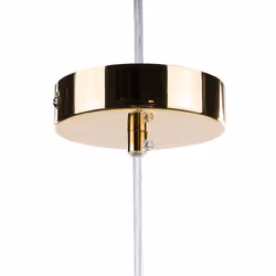 Metal Pendant Lamp Gold CONCA
