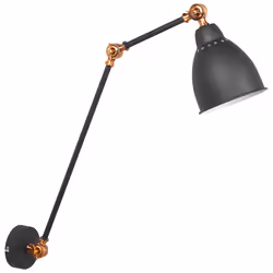 Wall Lamp MISSISSIPPI Adjustable Metal Graphite Grey