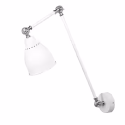 Wall Lamp MISSISSIPPI Adjustable Metal White