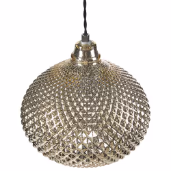 Glass Pendant Lamp Gold MADON