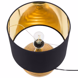 Table Lamp KUBAN Ceramic Gold