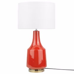 Table Lamp TRIVERSA Ceramic Red - Additional view 4