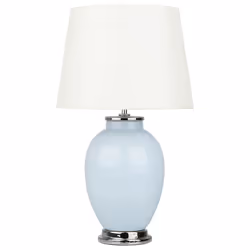 Table Lamp BRENTA Ceramic Light Blue