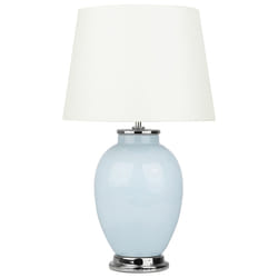 Table Lamp BRENTA Ceramic Light Blue