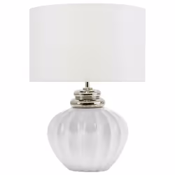 Table Lamp NERIS Ceramic White