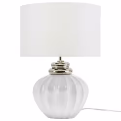 Table Lamp NERIS Ceramic White